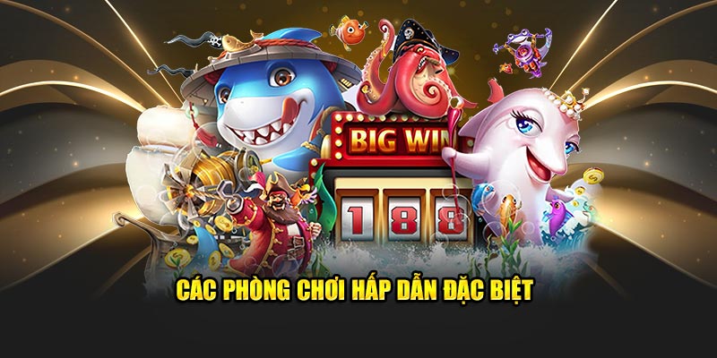 Các phòng chơi hấp dẫn đặc biệt 