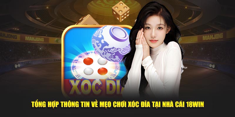 mẹo chơi xóc đĩa